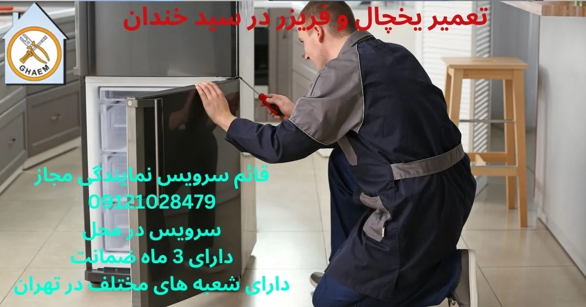 تعمیر یخچال و فریزر در سید خندان